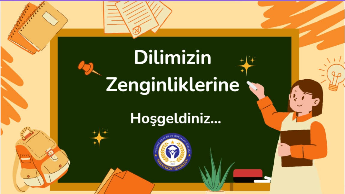 Dilimizin zenginlikleri...